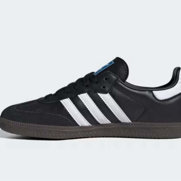 Adidas Black and White Samba OG Sneakers - Picture 6 of 9